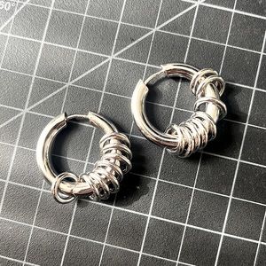 Silver Ask & Embla earrings